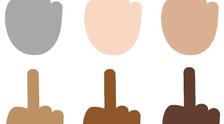 Apple gives iPhone users the middle finger