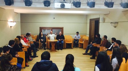 Musiqili Teatrda Yaradıcılıq Studiyası fəaliyyətə başladı - Fotolar