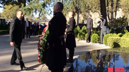 Azərbaycan prezidentinin Gürcüstana rəsmi səfəri başladı