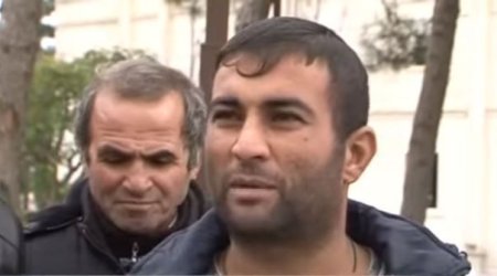 В Баку рабочие провели акцию перед ИВ