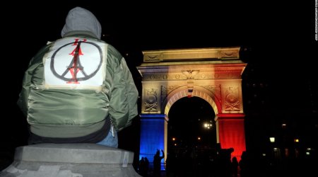 French illustrator Jean Jullien's unifying symbol for peace shared worldwide