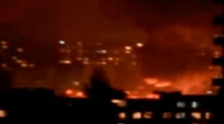 В Баку горит жилое здание  - ОБНОВЛЕНО