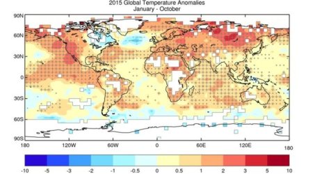 COP 21: 2015 likely to be warmest on record