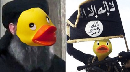 Internet mocks evil ISIS by Photoshopping rubber duck heads