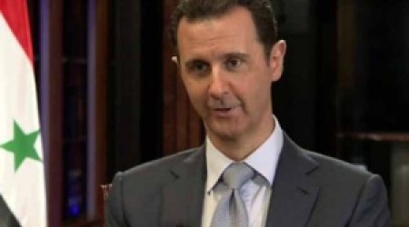 Bəşər Əsəd: “Sülh sazişinin bağlanması mümkündür”