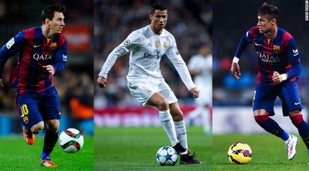 Ballon d'Or: Messi, Ronaldo and Neymar shortlisted