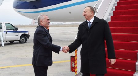  İlham Əliyev Naxçıvana getdi