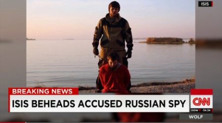 ISIS video claims beheading of Russian spy