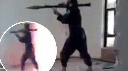 'ISIS fighter' shows why you don't fire rocket launchers indoors