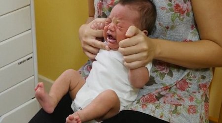 How to hold a baby and stop it crying EVERY time