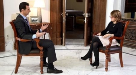 Bəşər Əsəd kürd döyüşçülərə silah göndərdiklərini açıqladı