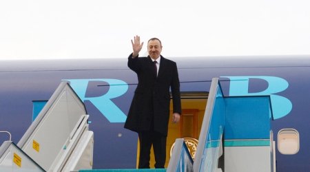 Azərbaycan prezidenti Çinə rəsmi səfərə gedir