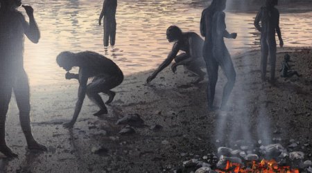 The remote lake that tells the story of himanity's birth