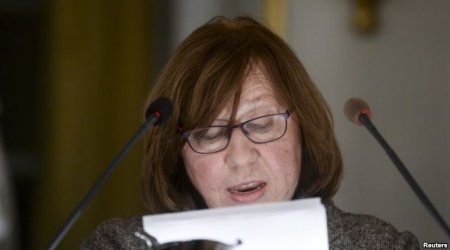 Svetlana Aleksieviçin Nobel nitqi sərt oldu (Tam mətni)