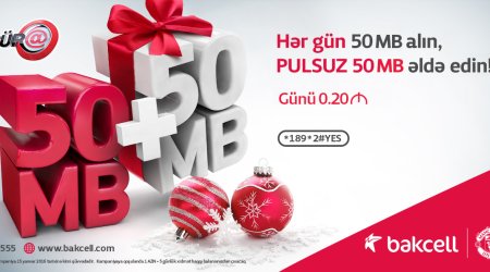 Bakcell offers Double Mobile Internet Traffic for the same price to its customers