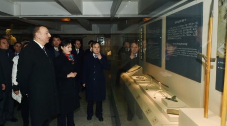İlham Əliyev Çində Terrakota Ordusu Muzeyi ilə tanış oldu - Fotolar