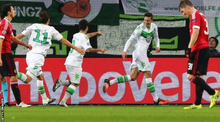 VfL Wolfsburg 3 - 2 Man Utd