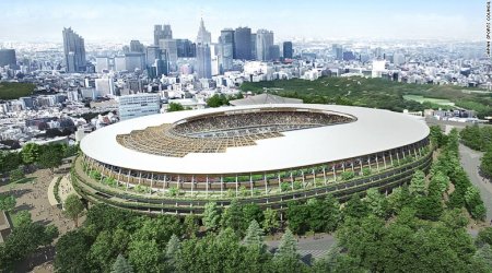 Japan unveils design for 2020 Olympic stadium ... again