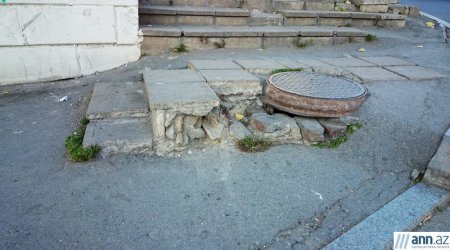 Разбитые тротуары современной столицы