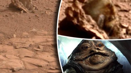 UFO investigator 'spots Jabba the Hutt' on Mars