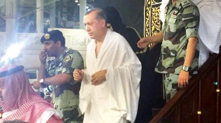 Ərdoğan ümrə ziyarətində oldu