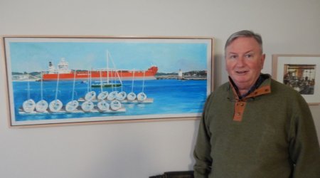 Portland artist's work going into diplomatic service in Azerbaijan