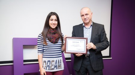 Azercell-in prezidenti TələbəTəqaüdü Proqramı 2015-in qalibləri ilə görüşdü