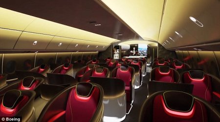 The aeroplane cabin of the future