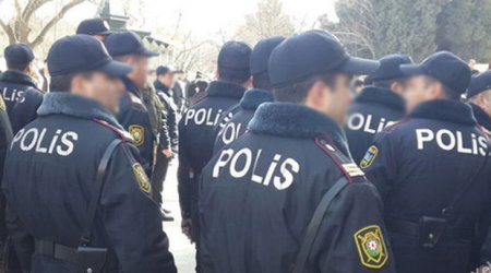 Siyəzəndə bir qrup sakinlə polis arasında insident