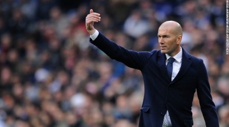 Real hits five again under new boss Zinedine Zidane