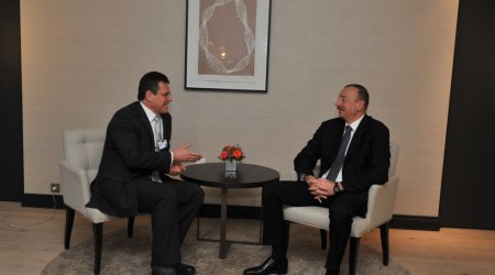 İlham Əliyev Avropa Komissiyasının enerji birliyi üzrə vitse-prezidenti ilə görüşdü