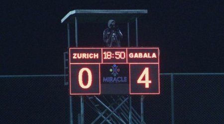 «Габала» разгромила «Цюрих»