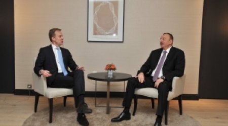 Azərbaycan və İsveçrə prezidentləri Qarabağ nizamlanmasını müzakirə edib