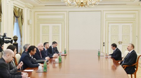 OSCE PA leaders meet President Aliyev, senior Azeri officials