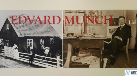 Edvard Munkun sərgisindən FOTOREPORTAJ