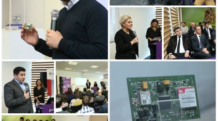 For the first time in Azerbaijan – special device, providing vehicle safety is being presented