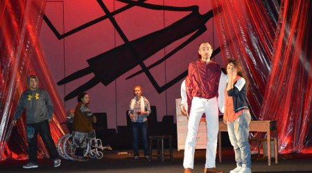 Gənclər günü münasibətilə “Ağ ölüm” göstərildi - Fotolar