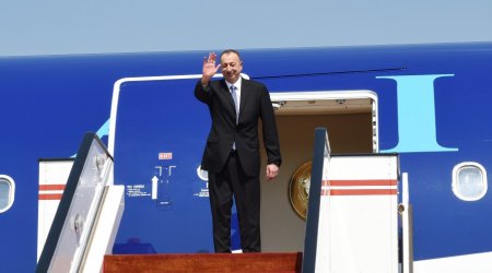 İlham Əliyevin Birləşmiş Ərəb Əmirliklərinə səfəri başa çatdı - Fotolar