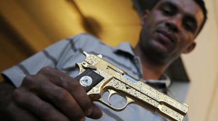 My search for Gaddafi's golden gun