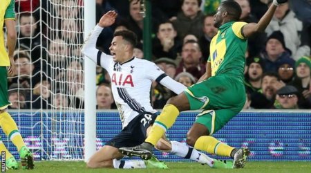 Norwich 0 - 2 Tottenham