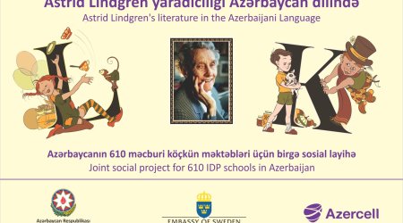 9 books of famous children’s author have been translated to Azerbaijani
