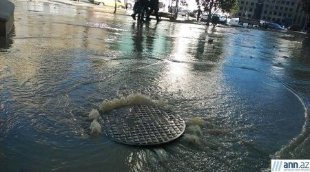 Потоп в центре Баку