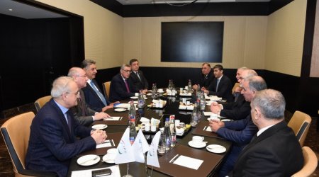 Azad Rəhimov Paralimpiya Komitəsinin prezidenti ilə görüşdü - Fotolar