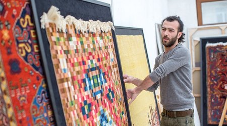 Romada azərbaycanlı rəssamın sərgisi