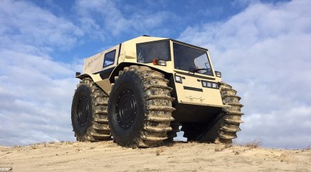 The bizarre 'mini monster truck' that can go anywhere