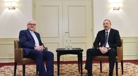 İlham Əliyev ATƏT sədri ilə görüşdü