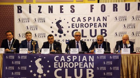 Caspian European Club holds business forum