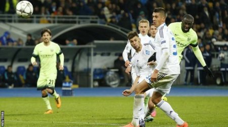 Dynamo Kiev 1 - 3 Manchester City