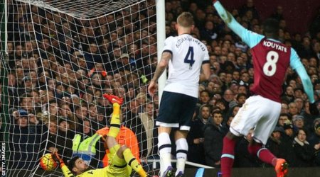 West Ham United 1 - 0 Tottenham