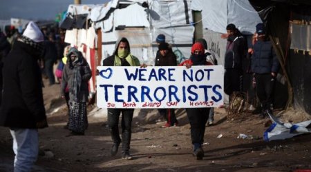 In pictures: Clashes as Calais migrant 'Jungle' cleared